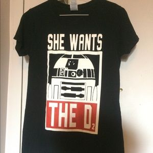 Star Wars tshirt ‘She wants the D2’